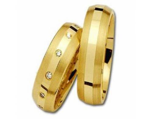 Alianças em ouro 18k 12g 5mm