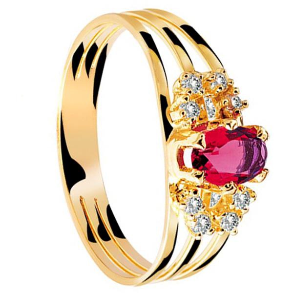 Anel de Formatura em Ouro 18k MAKTUB