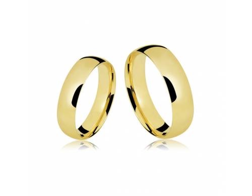 Alianças em ouro 18k 9g, 5,5mm