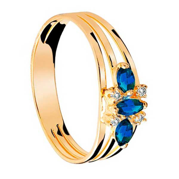 Anel de Formatura em Ouro 18k TRIPLICE