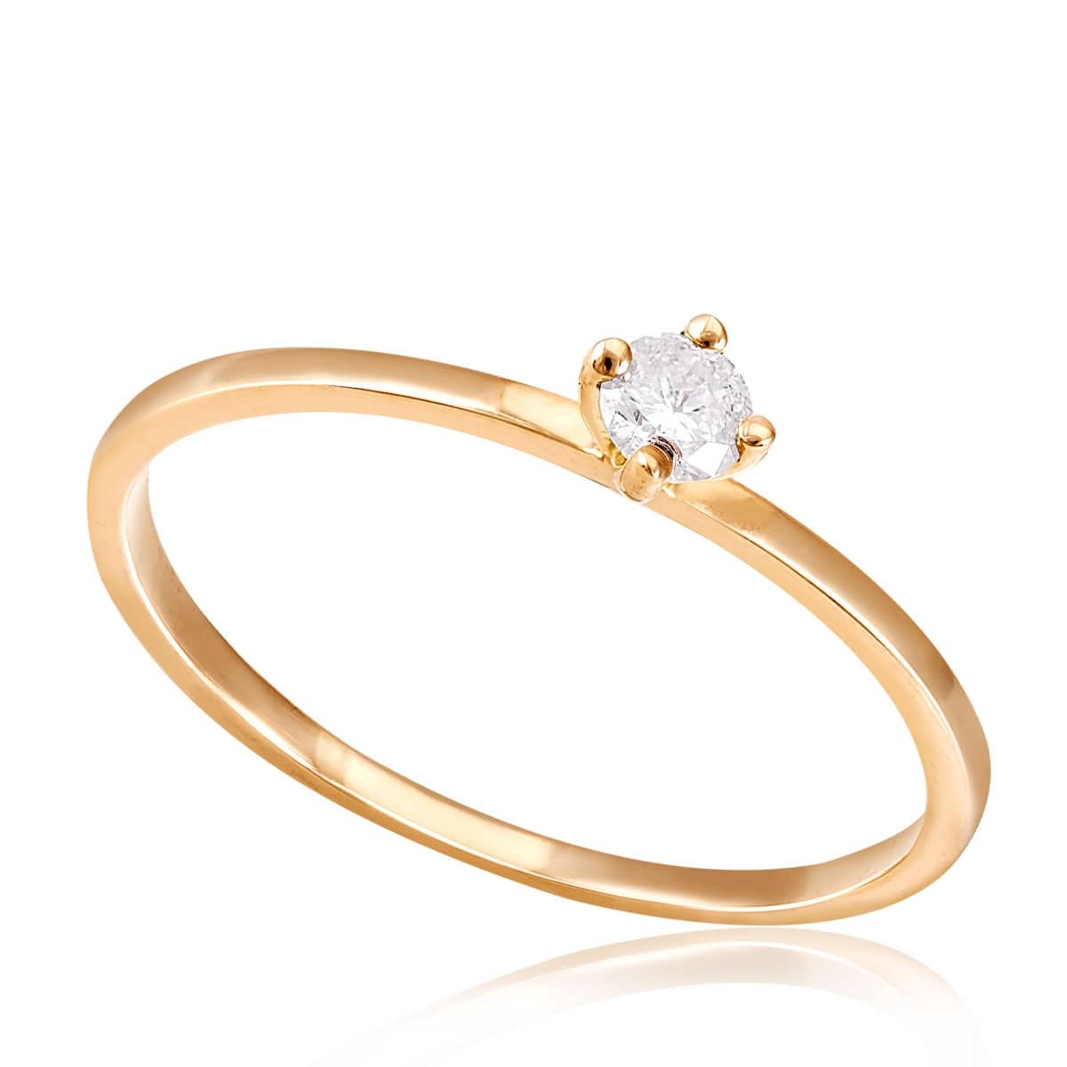 Solitário em Ouro 18k Giovanna