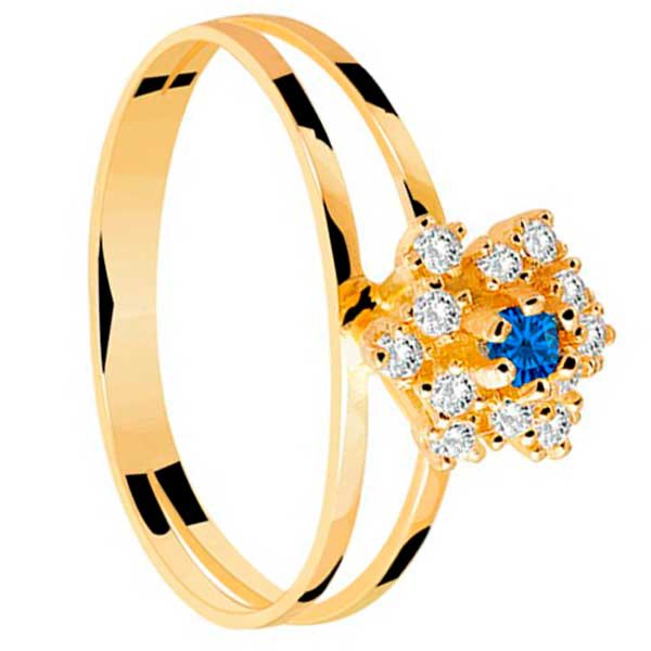 Anel de Formatura em Ouro 18k ELEGANCE